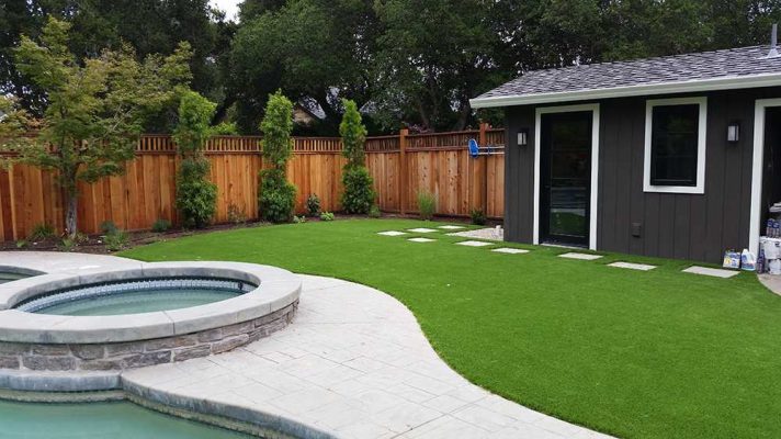 backyard artificial grass