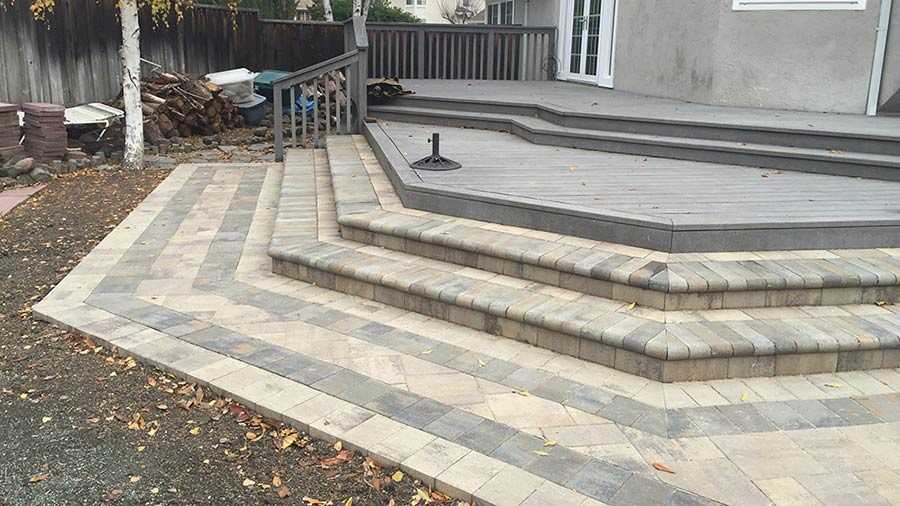 paver patio paver stones paver wall retaining wall landscape steps