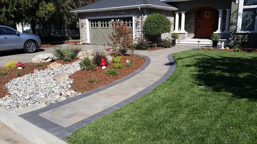 Paver Stone Driveway