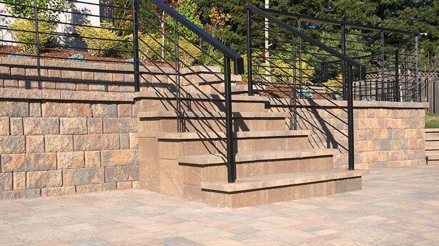 paver patio paver stones paver wall retaining wall landscape steps