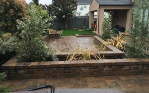 paver patio paver stones paver wall retaining wall landscape steps