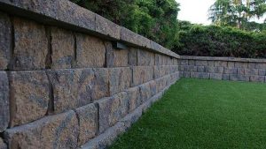 paver patio paver stones paver wall retaining wall landscape steps synthetic lawn