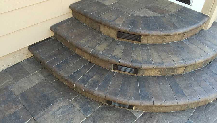 paver patio paver stones paver wall retaining wall steps