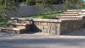 paver patio paver stones paver wall retaining wall landscape steps