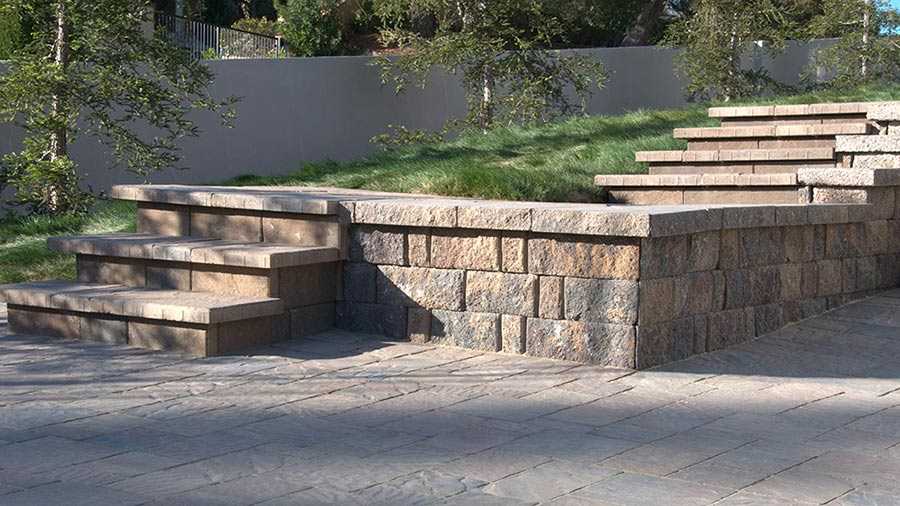 paver patio paver stones paver wall retaining wall landscape steps