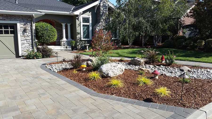 Paver Stone Driveway