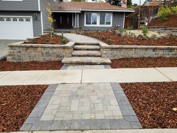 Paver Stone Driveway