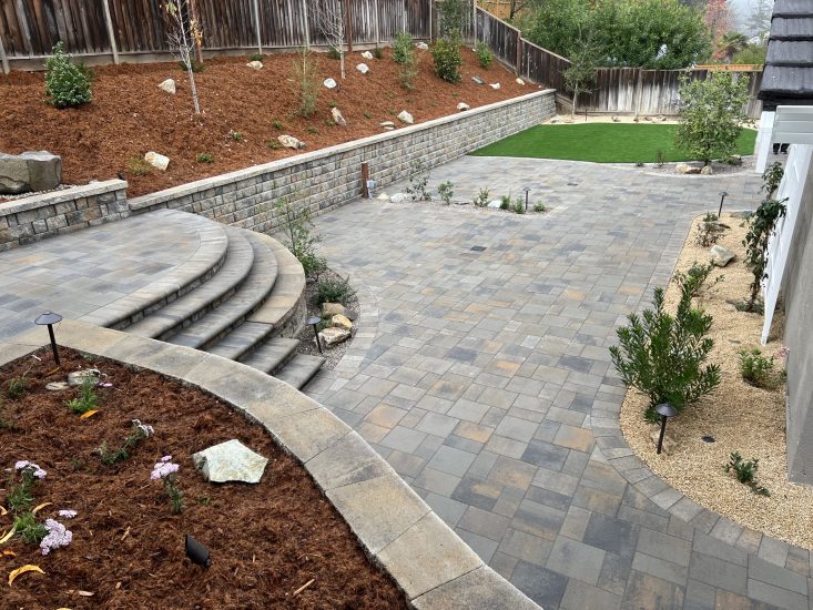 Paver Stone Driveway