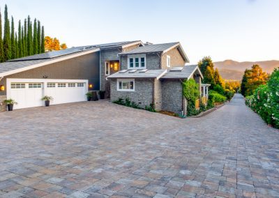 Paver Stone Driveway