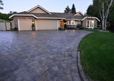 Paver Stone Driveway