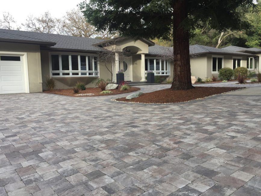 Paver Stone Driveway