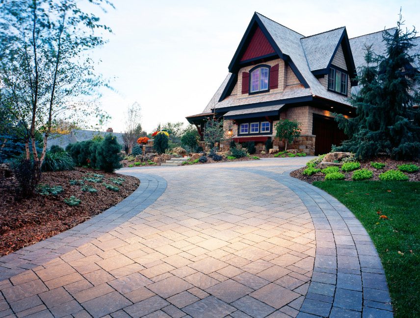 Paver Stone Driveway