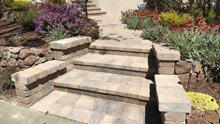 Paver Stone Driveway