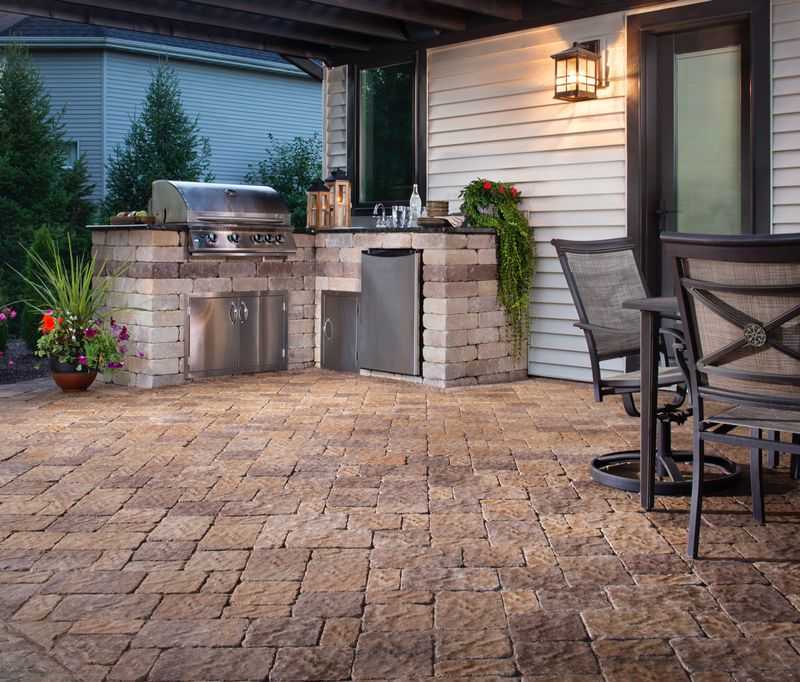 Paver Stone Driveway